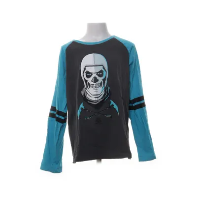 Långärmad t-shirt (Grå, Flerfärgad) från Fortnite Bomull