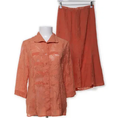 Set (Orange) from Finnkarelia Viscose, Polyester