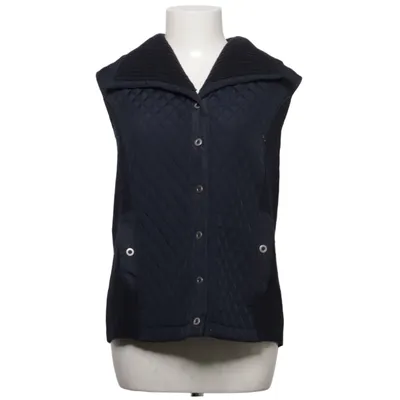 Outer vest (Blue) from Long Island Acrylic, Cotton