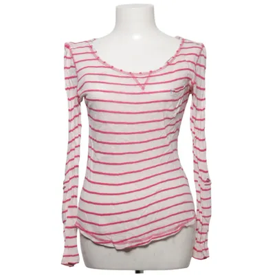 Long sleeve T-shirt (White, Pink) from Tommy Hilfiger Denim Cotton, Linen