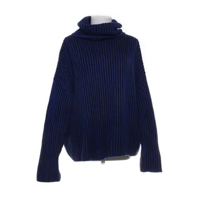 Polotröja (Blå, Svart) från Zara Knit Akryl, Nylon, Ull