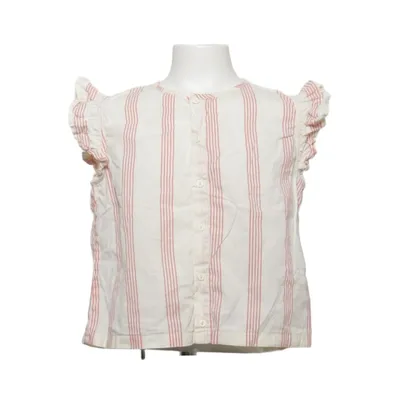 Top (Wit, Rood) van Tinycottons Katoen