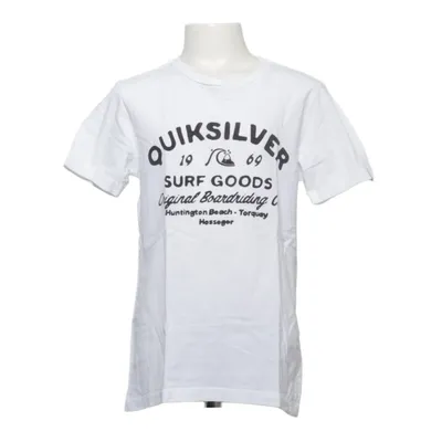T-shirt (White, Black) from Quiksilver Cotton