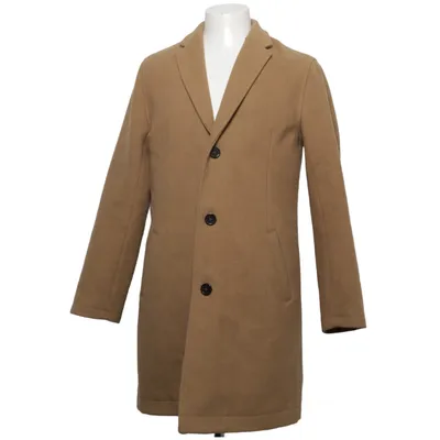 Frakke (Beige) fra Forever 21 Men Polyamid, Polyester, Uld