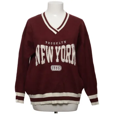Sweatshirt (Rood, Wit) van CC Fashion Polyamide, Polyester, Viscose