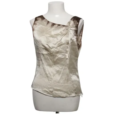 Haut (Beige, Marron) de Turnover Soie