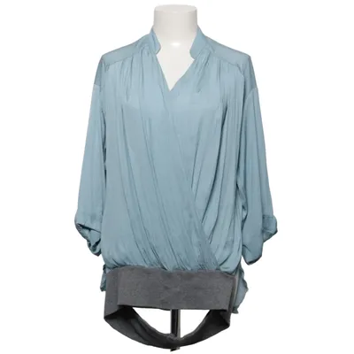 Blouse (Blauw, Grijs) van Summum Woman
