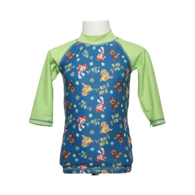 T-shirt de natation (Bleu, Vert, Multicolore) de Paw Patrol Élasthane, Polyester