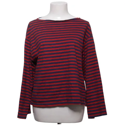 T-shirt à manches longues (Rouge, Bleu) de H&M Coton