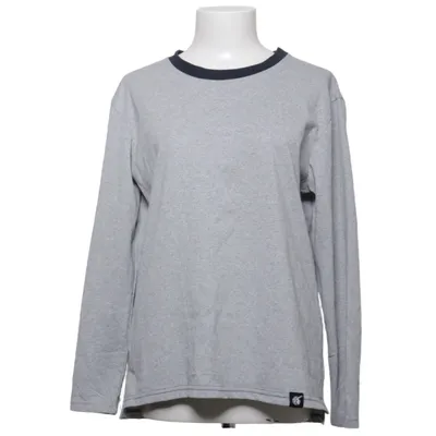 Långärmad t-shirt (Grå) från The White Company Bomull, Polyester