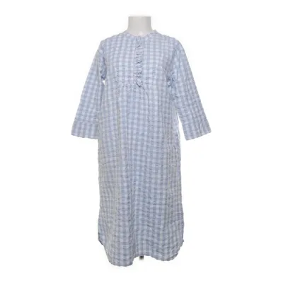 Klänning (Blå, Vit) från Juna Bomull