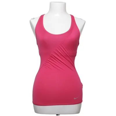Débardeur de sport (Rouge, Gris) de Nike Élasthane, Polyester