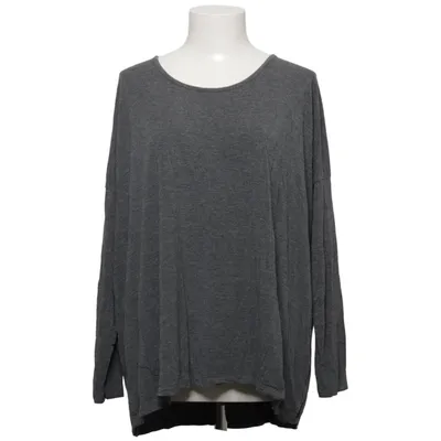 T-shirt à manches longues (Gris) de Emilia Élasthane, Viscose