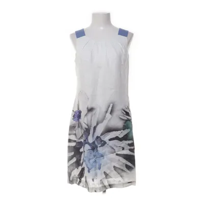 Klänning (Vit, Flerfärgad) från Elton Acetat, Linne