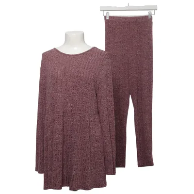 Loungewear (Lilla) fra Shein Curve Elastan, Polyester, Viscose