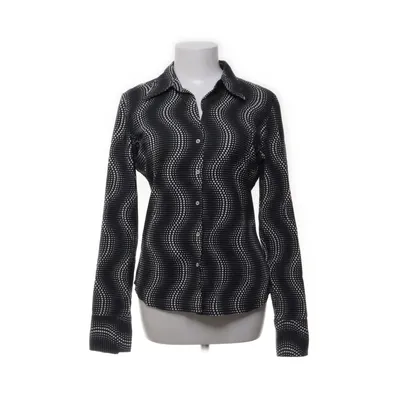 Skjorta (Svart, Vit) från Sis by Sisters Bomull, Elastan