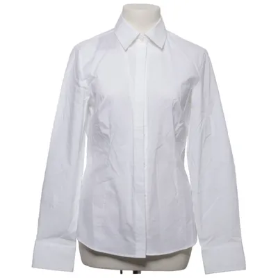Chemise (Blanc) de Mango Coton, Élasthane