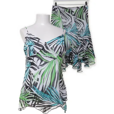 Set (Vit, Flerfärgad) från ESPRIT Collection Polyester