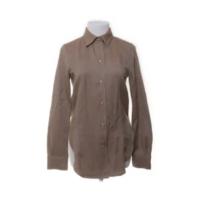 Shirt (Brown) from Totême Polyester, Wool