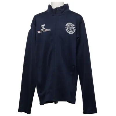 Sports jacket (Blue) from Hummel Elastane, Polyester
