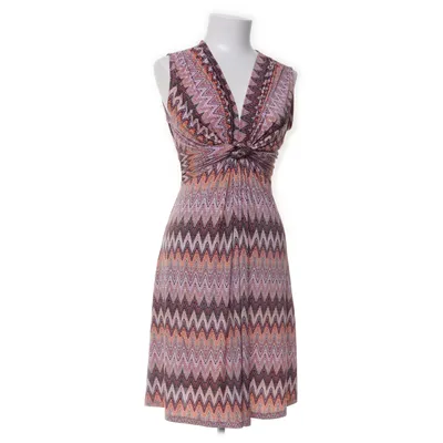 Klänning (Rosa, Orange, Flerfärgad) från Ilse Jacobsen Hornbæk Elastan, Polyester