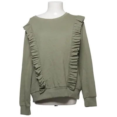 Sweatshirt (Vert) de Sublevel Coton, Polyester, Viscose