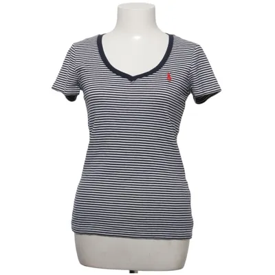 T-shirt (Blå, Hvid) fra Ralph Lauren Sport Bomuld