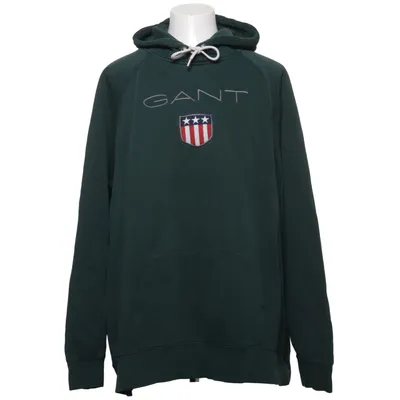 Hættetrøje (Grøn) fra GANT Bomuld, Polyester