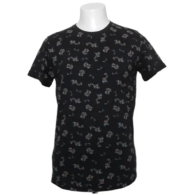 T-shirt (Noir, Multicolore) de Solid Coton