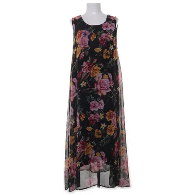 Långklänning (Svart, Flerfärgad) från Isolde Polyester