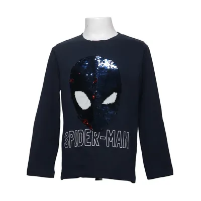 Lange mouwen shirt (Blauw, Rood, Wit) van Marvel Katoen