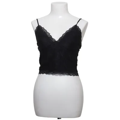 Crop top (Svart) från Bik Bok Elastan, Polyamid, Polyester