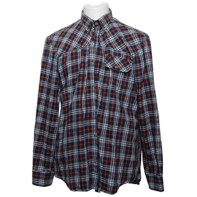 Button down shirt (Blue, Multicolored) from Beretta Cotton
