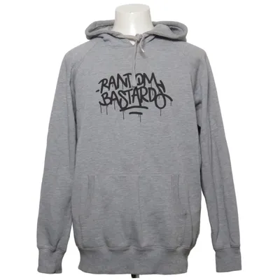 Capuchon sweater (Grijs) van Random Bastards Katoen, Polyester