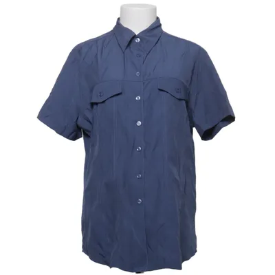Chemise à manches courtes (Bleu) de Hpo Polyester, Viscose