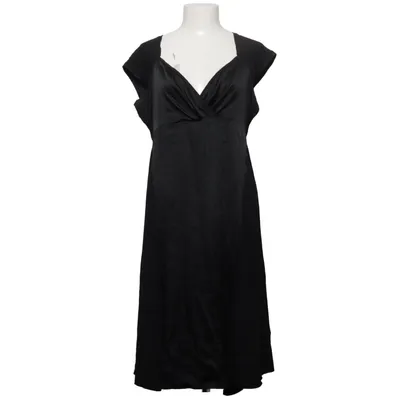 Robe (Noir) de Tone Barker Silk Élasthane, Soie