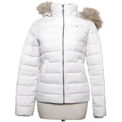 Dunjacka (Vit) från Tommy Hilfiger Jeans Dun, Fjädrar, Polyester