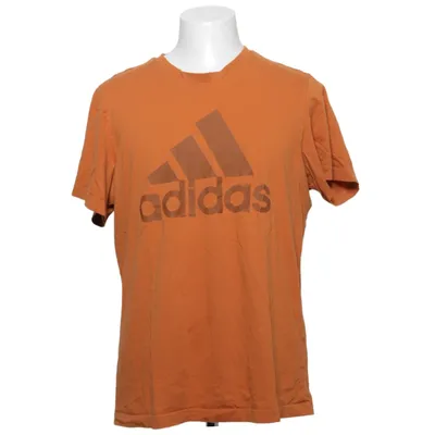 T-shirt (Orange) de Adidas Coton, Laine