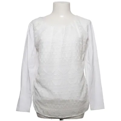 Blouse (White) from Susskind Cotton, Elastane, Polyester