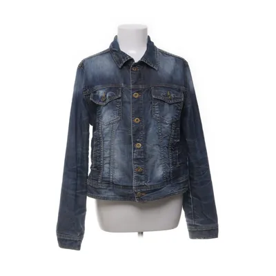 Spijkerjas (Blauw) van East West Katoen, Polyester