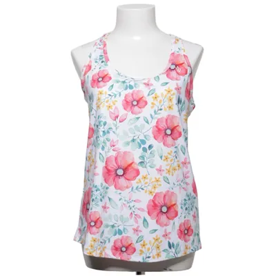 Sports tank top (White, Multicolored) from Workout Empire Elastane, Polyester