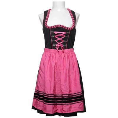 Dirndl (Zwart, Roze) van Distler Polyester
