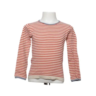 Långärmad t-shirt (Röd, Beige) från FUB Elastan, Ekologisk bomull
