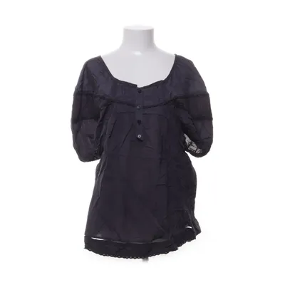 Top (Blauw) van Fornarina Katoen, Zijde