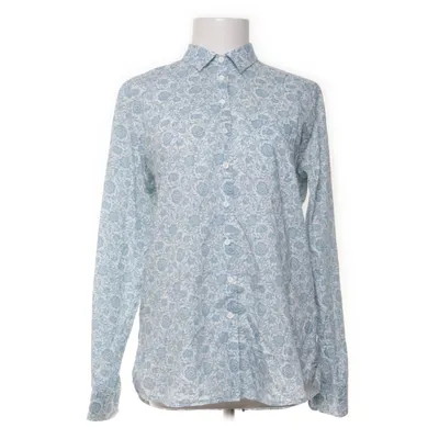 Shirt (Blauw, Wit) van Newhouse Katoen
