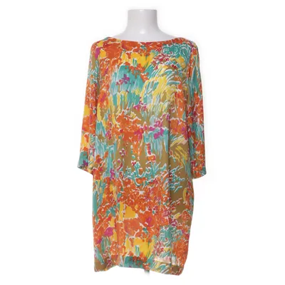 Dress (Orange, Multicolored) from Zara Basic
