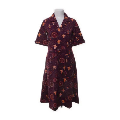 Klänning (Lila, Flerfärgad) från Cissi och Selma Elastan, Ekologisk bomull