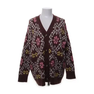 Cardigan (Brown, Multicolored) from BBWM Woman Polyester
