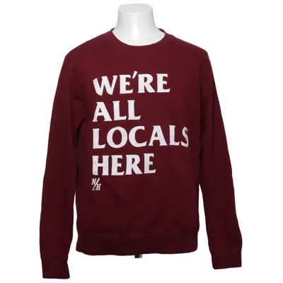 Collegetröja (Röd) från Northern Hooligans Bomull, Polyester