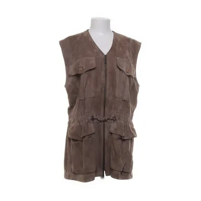 Läderväst (Brun) från Bjørdi Fanth